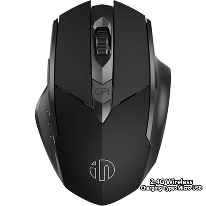 Bluetooth Compatible Mouse Rechargeable 2.4G  Wireless Mouse Office Mute Support PC Laptop Tablet Smartphone Universal