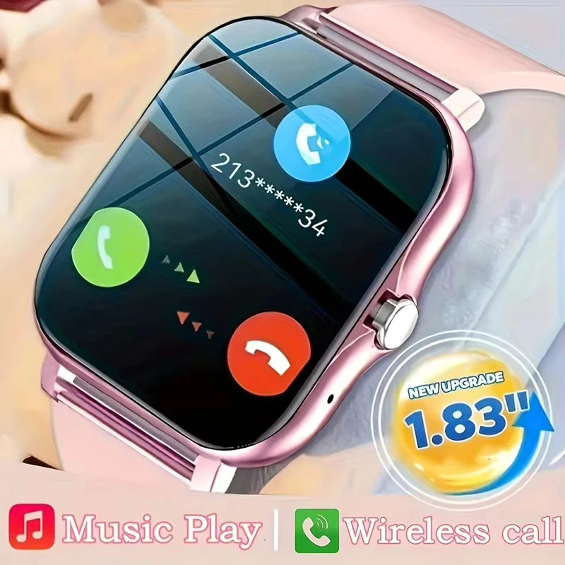 KESHUYOU 2025 New Smart Watch Bluetooth for Women Men Holiday Gift