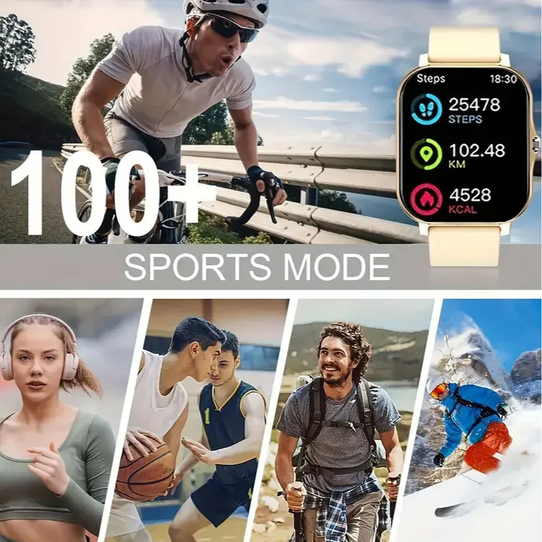 KESHUYOU 2025 New Smart Watch Bluetooth for Women Men Holiday Gift