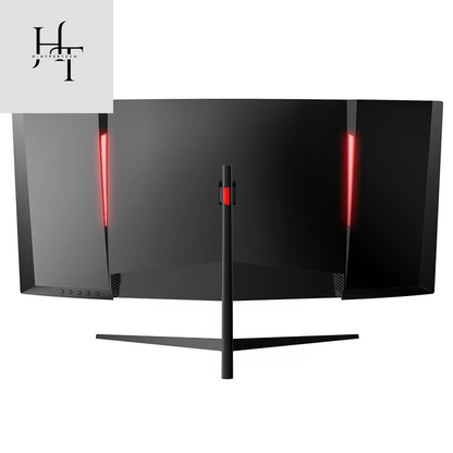 30 Inch 2K 200Hz Curved Gaming Monitor 21:9 2560X1080 Ultra Wide Ultra Slim Screen FREESYNC VESA Metal Black